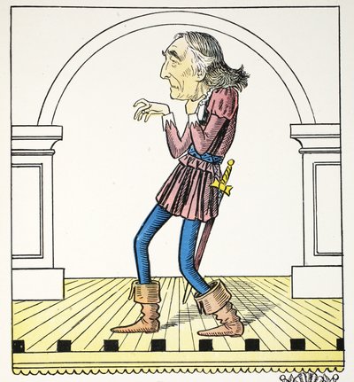 I Art, Illustration from The Struwwelpeter Alphabet by Francis Carruthers Gould